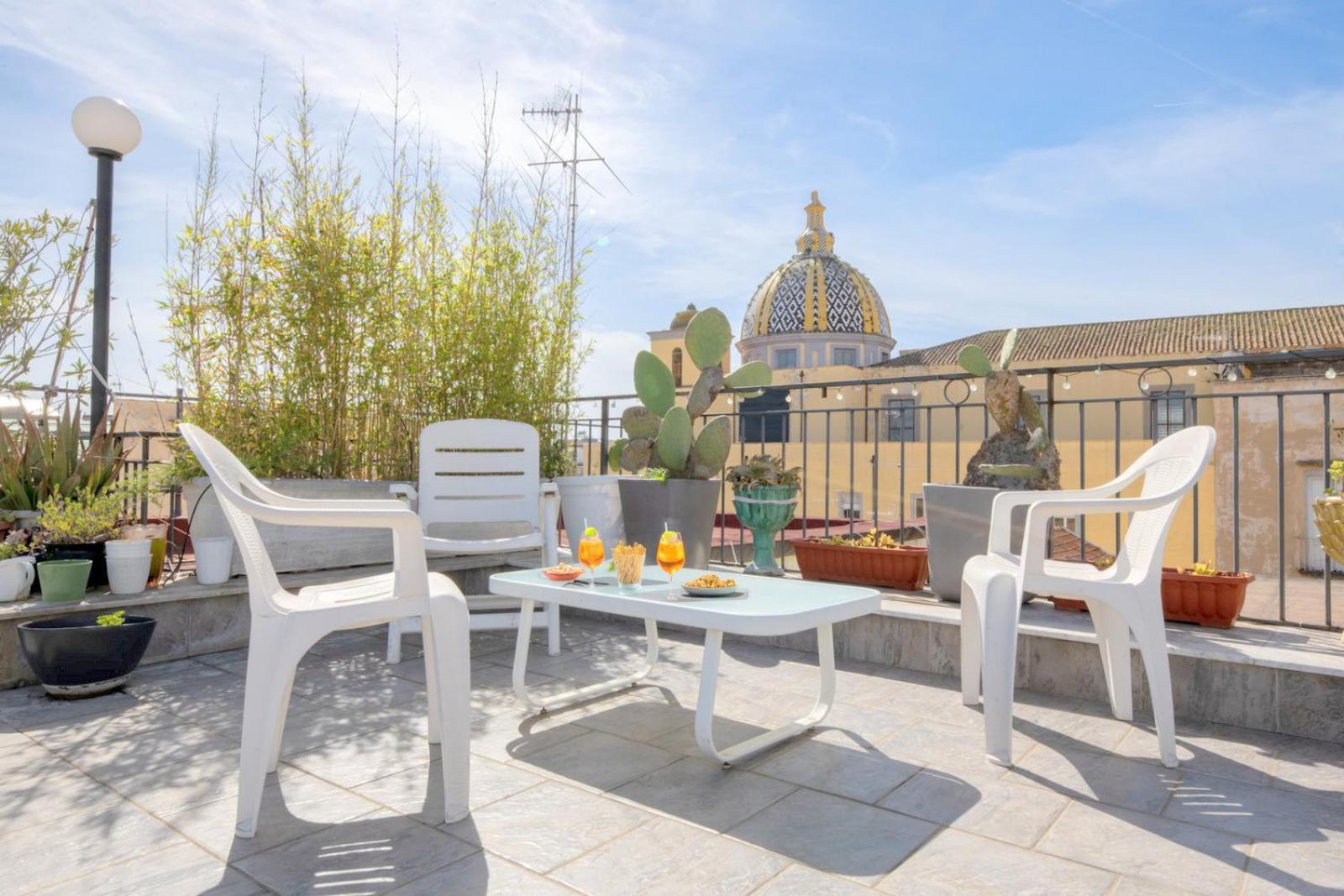 Apartmán Mimi Terrace Neapol Exteriér fotografie